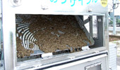 分離機により固液分離
